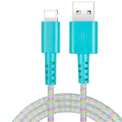 China All New 5V3A Nylon Braided Fast Charging Cable For iPhone for sale