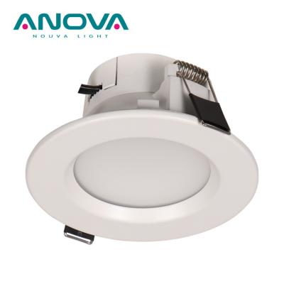 China Modern IP44 CRI90 with bridgelux chip cutout 100mm recessed aluminum dimmable die cast led downlight for sale