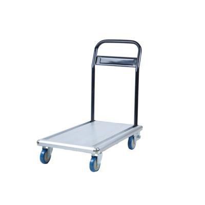 China Customized High Performance Platform Load Capacity 150kg Purchasing Aluminum Hand Truck for sale