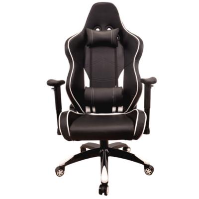 China Fast Delivery Rotating PC Racing Computer Silla Gamer Led Gaming Chair Leather Extended With Rocker Swivel Gaming Chair for sale