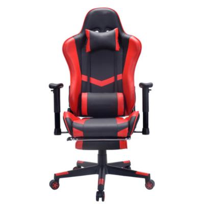 China Cheap Red And Black Rose Rotation PU Leather Silla Ergonomic Gamer Games Chair Racing Computer Gaming Office Chairs With Speakers for sale