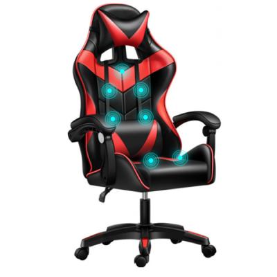 China High Quality 2022 RGB Gaming Rotation Chair LED Packing Computer PC Gamering Chair Gaming Chair Massage PC Desk for sale