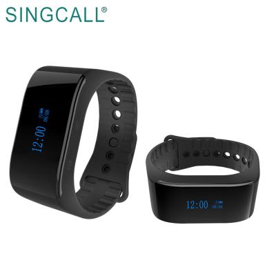 China SINGCALL Vibrating Wrist Watch Waterproof Wireless Beeper Vibrate Wrist Beepers Watch Service For Restaurant for sale