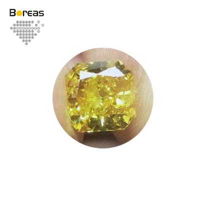 China Jewelry Making Bracelet Earring Pendant Source Suppliers Synthetic Color VVS 0.5CT From DEFG Lab Yellow Diamond For Jewelry Decorations for sale