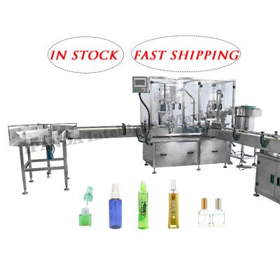 China Small Perfume Products Automatic Sprayer Bottle Filling Capping Machine for sale