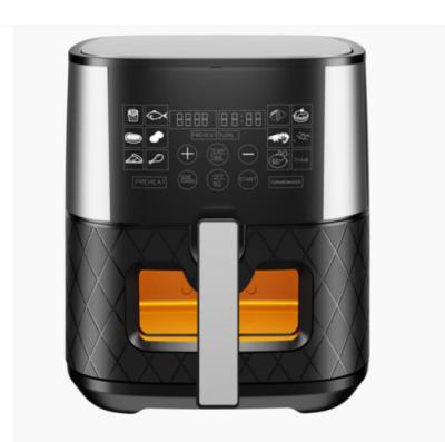 China Easy Operate 6.5L new visible air fryer with glass window  2024 new product for sale