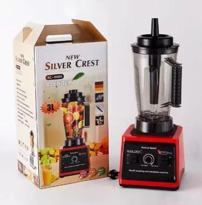 China Multifunctional Silver crest power blender table blender multi-function 3.5L ice crushes smoothies blender juicer 9000W for sale