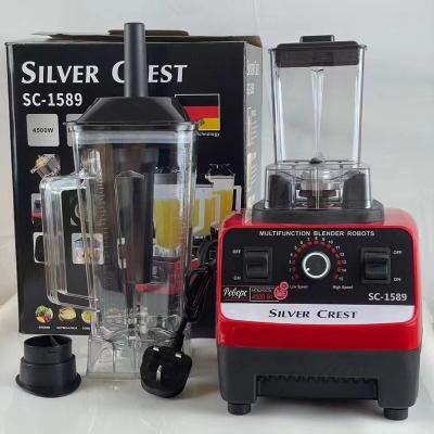 China Multifunctional Silver crest power blender table blender multi-function 3.5L ice crushes smoothies blender juicer 9000W for sale