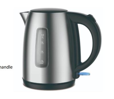 China 360 Degree Rotational Base High quality stainless steel kettle digital kettle with keep warm temperature function tuya wifi digital kettle for sale