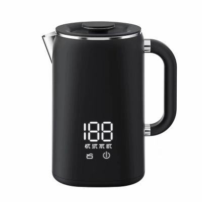 China 360 Degree Rotational Base Smart digital electric kettle with different temperature keep warm digital kettle for sale