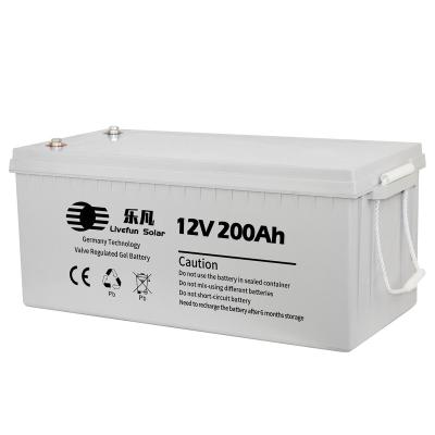 China Gel Battery 12V 100AH ​​120AH 150AH 180AH 200AH 250AH 260AH AGM/GEL Series Lead Acid Battery for sale