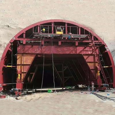 China Modern Hydraulic Tunnel Lining Trolley For Double Line Road Tunnel for sale