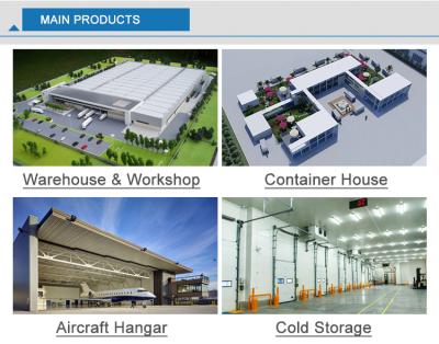 China Modern Design Steel Structure Warehouse Industrial Engineering Drawings for sale