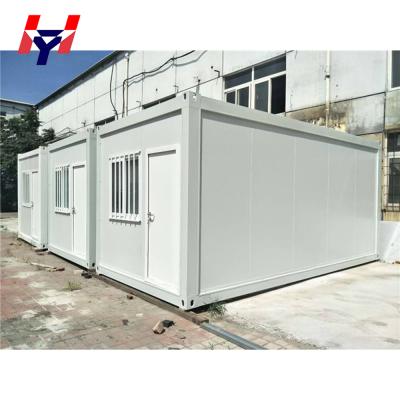 China Luxury Traditional Kenya 20ft Flat Pack Prefab Expandable Container House , Living Container House for sale