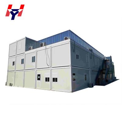 China Poland Prefab Container House Industrial Apartment Packed Modular House Container 20 Feet for sale