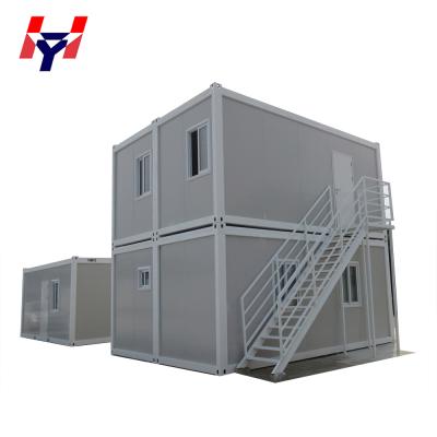 China Ghana Two Story Industrial Container Houses Modern Prefab Homes Container House For Retail for sale