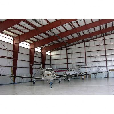 China Aircraft hangar exported to oversea prefabricated steel structure aircraft hangar for sale