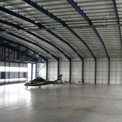 China Aircraft hangar prefab steel structure building warehouse/workshop construction/aircraft hangar for sale