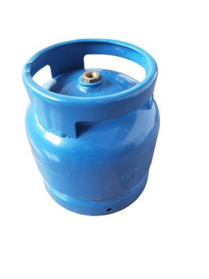 China Nigeria home filling lpg bottle cooking gas cylinder 6kg lpg gas cylinder for sale