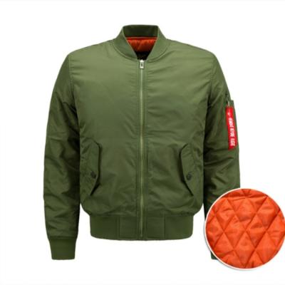 China Casual Short Pilot Bomber Jacket Men Viable For Winter for sale