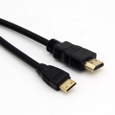 China Camera Mini HDMI Cable 1m 1.5m 2m 3m High Speed ​​Support 1080p Full HD For Camera , Tablet for sale