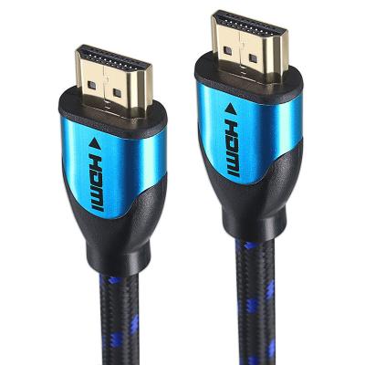 China High Speed ​​HDTV 5M Aluminum Shell 3D 2160P 4K HDMI Cable With Ethernet For Projector for sale