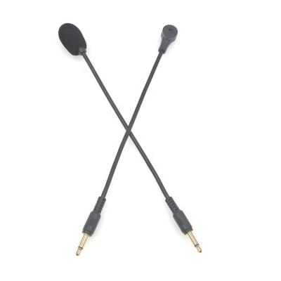 China Handheld Game Mic Gooseneck Microphone Replacement Boom 3.5mm Microphone for Gaming Headphones, PC Computers for sale