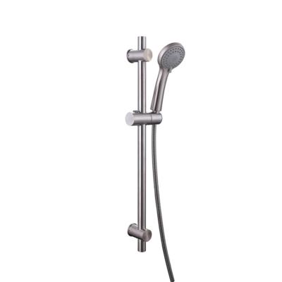 China Sliding bar factory hot sale complete shower bars being set with hand shower in low price for sale