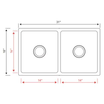 China Wholesale Modern Hand Made Kitchen Sink Double Bowl Commercial Stainless Steel 304 Drainer With Factory Price for sale