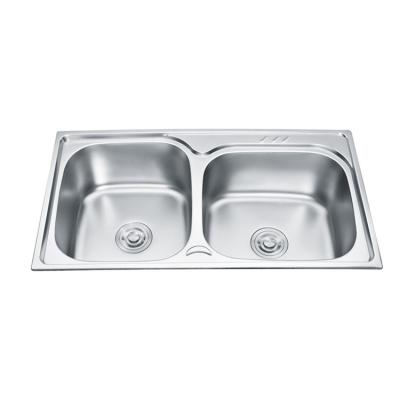 China Without Faucet Wholesale Standard Radius Top Mount 33 Inch Kitchen Sink. length for sale