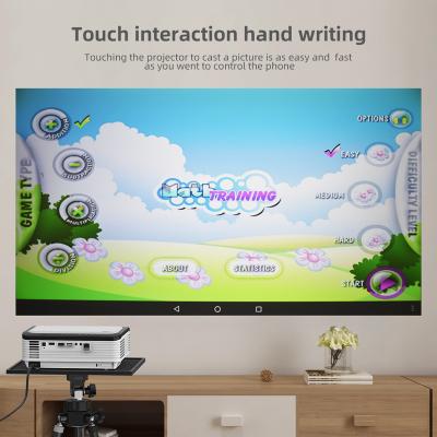 China Best New Smart P30 Integrated 3D Panel Interactive Projectors , Android Touch Screen Interactive Projector With Interactive Pen 1080p Full HD for sale