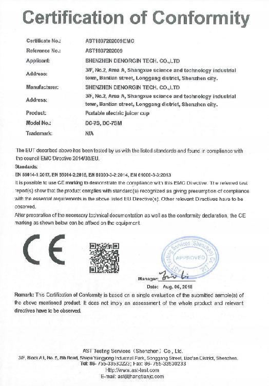 CE - Shenzhen Fealink Technology Co., Ltd.