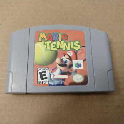 China ABS N64 Mario Tennis Video Game Card For Nintendo 64 Cartridge Retro Kids Super Fun Party for sale