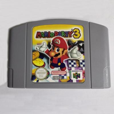 China ABS PAL EUR Version Mario Party 3 N64 Game Cartridge Card for sale