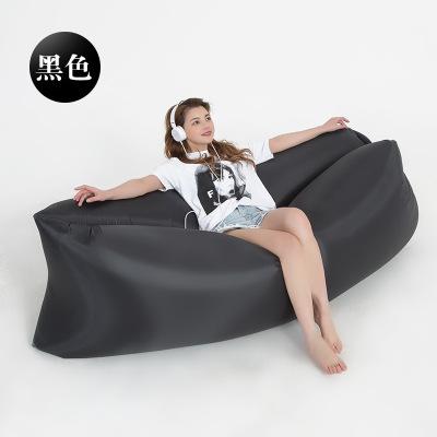 China 2019 Factory Outdoor Inflatable Sofa Air Sofa For Beach Blow Up Air Sofas 240*70cm for sale