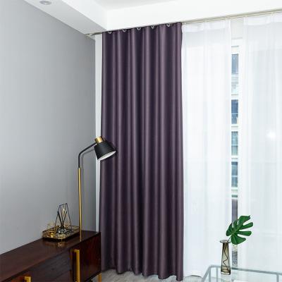 China 3D Blackout 100% Polyester Embossed Flower Black Curtains For Luxury Living Room for sale