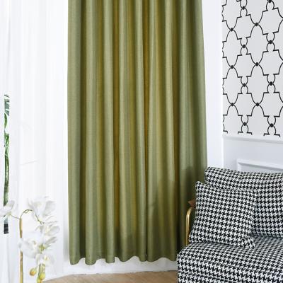 China Wholesale Fire Retardant Fancy Design 100% Polyester Full Blackout Curtain Fabric For Window for sale