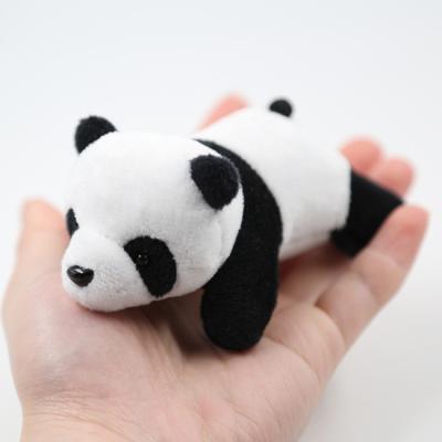 China Cute Panda Toys Promotion Cartoon Panda Plush Custom Wholesale Gift Wholesale Key Chain for sale