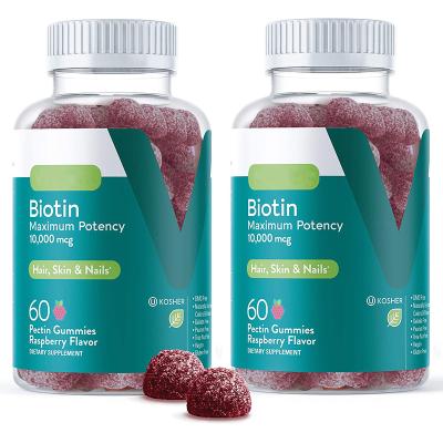 China Cosmetics Customized Private Label Top Grade Vitamin Biotin Soft Candy To Increase Hair Skin And Nail To Grow Dietary Supplements for sale