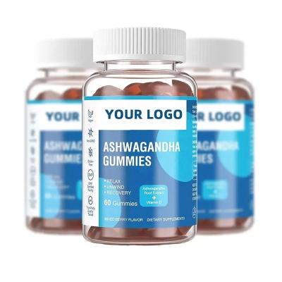 China immune & Anti-fatigue private label vitamin D3 KSM 66 ashwagandha gummies increased energy immune supplement for sale