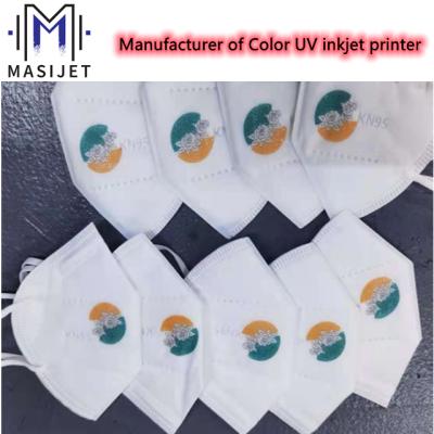 China UV Hotels Color Pattern Printing Machine Prints Various Color Patterns On Disposable kf94 kf95 Nonwoven Fabric for sale