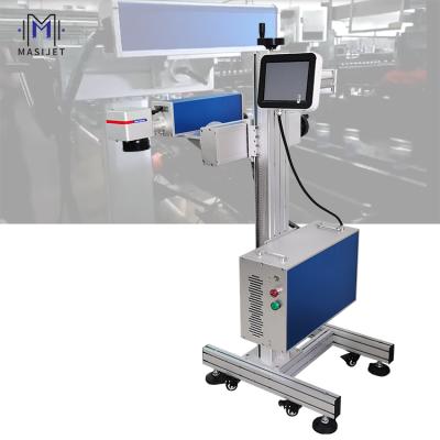 China Laser Marking Factory Supply 30w 50w CO2 Laser Marking Machine For Packages for sale