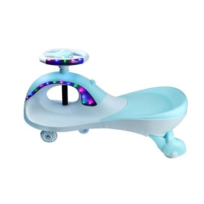 China Easy To Clean New Twist Listing Baby For Children Ride On Toy 100kg Kids Swing Car With Music for sale