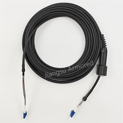 China Single Mode CPRI Fiber Optic Patch Cord FTTA 40m 7.0mm LSZH PDLC  Base Station for sale