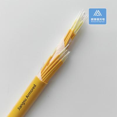 China SM Branch 36 Core Fiber Optic Cable OrangeLSZH 16.5mm Break Out Data Center for sale