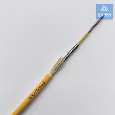 China 24 Cores SM Outdoor Armored Fiber Optic Cable 5.0mm for sale