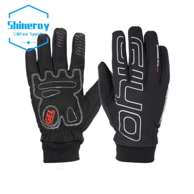 China Carry On Warm Winter Packing Ski Gloves Bicycle Bike Gloves Motorcycle Unisex Outdoor Warm Recycling Gloves for sale