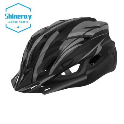 China Fashionabe bicycle helmet with taillight mountain bike equipment riding helmet border special supply for sale