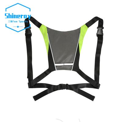 China Water Proof LED Vest 20L MTB Bike Bag Safety LED Flashing Light Wireless Cycling Vest Cycling Vests Reflective Warning Vests for sale