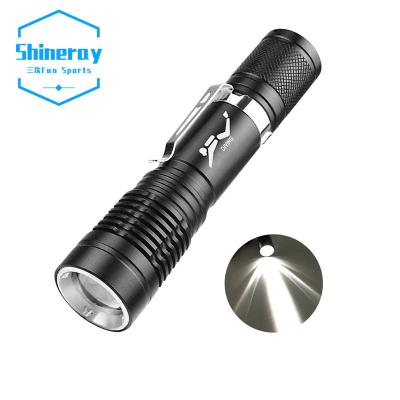 China Convenient Brightness Ipx8 Fixed Focus Flashlight Equipment RTS Beach Sports Aluminum Alloy Contract Portable Wrist Strap Waterproof Flashlight for sale